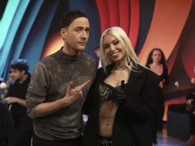 Klemen Slakonja in July Jones sta se v velikem finalu potegovala za zmago. /&nbsp;Foto: Luka Cjuha