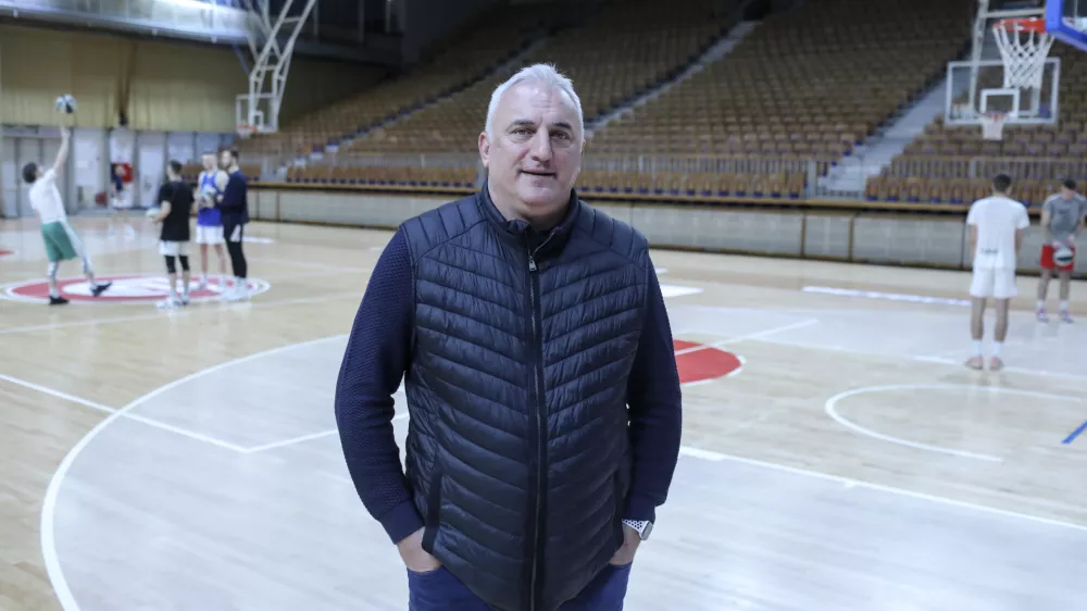 - 04.11.2022 - Sa&scaron;a Dončić, nekdanji ko&scaron;arkar in trener //FOTO: Jaka Gasar