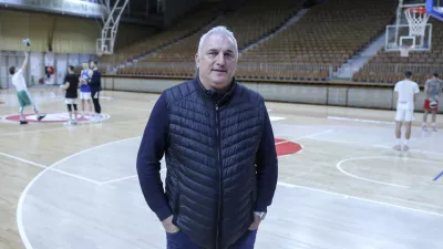 - 04.11.2022 - Sa&scaron;a Dončić, nekdanji ko&scaron;arkar in trener //FOTO: Jaka Gasar