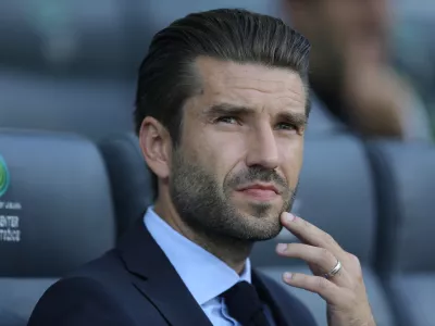 trener NK Olimpija Luka Elsner- nogomet 2016 - Olimpija: Gorica, Prva liga TS, 8. krog            //FOTO: Jaka Gasar