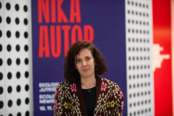 - 17.01.2025. - Nika Autor, vizualna umetnica in filmska ustvarjalka.//FOTO: Bojan Velikonja