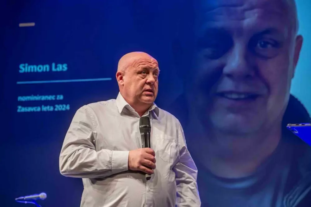 Med leto&scaron;njimi nominiranci je bil tudi Simon Las, načelnik Podvodne re&scaron;evalne službe Slovenije, ki je njegov najljub&scaron;i del civilne za&scaron;čite.