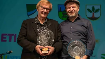 Zasavka in Zasavc leta 2024 Alenka Knez in Jure Tori, ki sta najbolj prepričala komisijo. /&nbsp;Foto: Branko Klančar