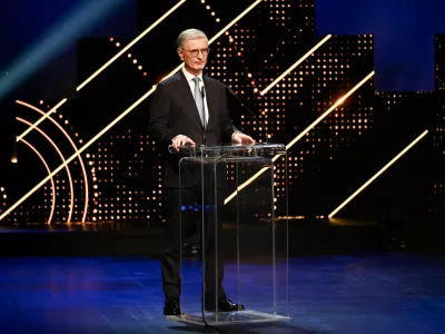 Predsednik OKS-Z&Scaron;Z Franjo Bobinac se zaveda pomembnosti iger v neposredni bližini Slovenije. Foto: Nik Erik Neubauer