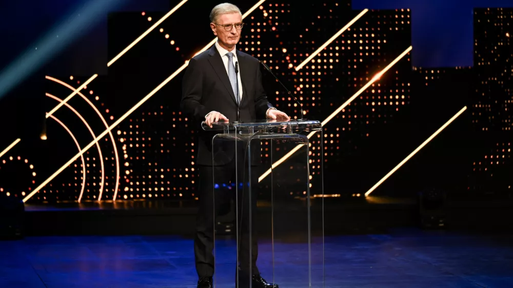 Predsednik OKS-Z&Scaron;Z Franjo Bobinac se zaveda pomembnosti iger v neposredni bližini Slovenije. Foto: Nik Erik Neubauer