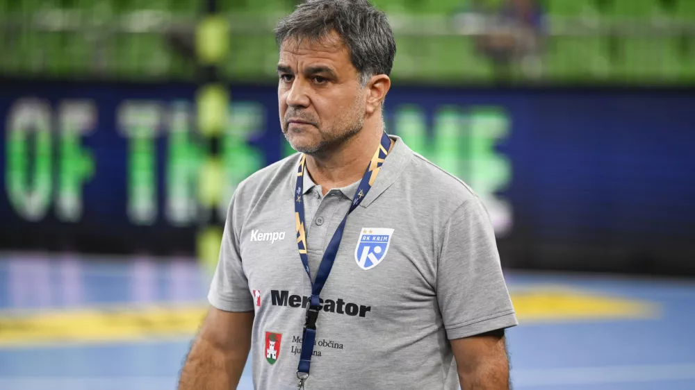 Ambros Mart&iacute;n11.01.2025 Krim Mercator - Ferencvaro&scaron;, deveti krog evropske lige prvakinj v rokometu. FOTO: Nik Erik Neubauer