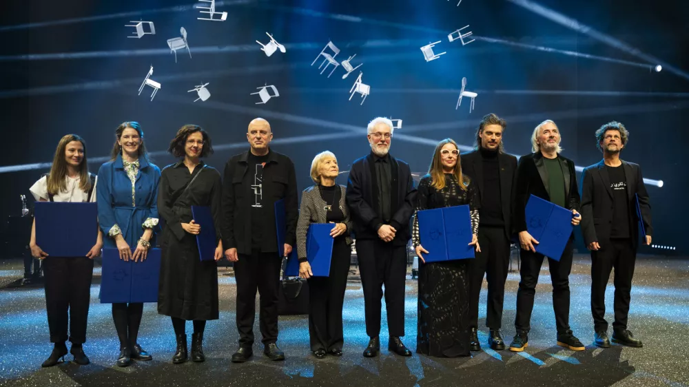 07.02.2025 Proslava ob slovenskem kulturnem prazniku s podelitvijo Pre&scaron;ernovih nagrad in nagrad Pre&scaron;ernovega skladaFOTO: Nik Erik Neubauer