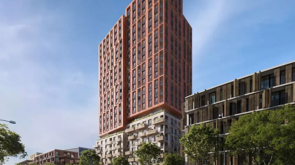 Nordika bo s 23 nadstropji merila 82 metrov v vi&scaron;ino.