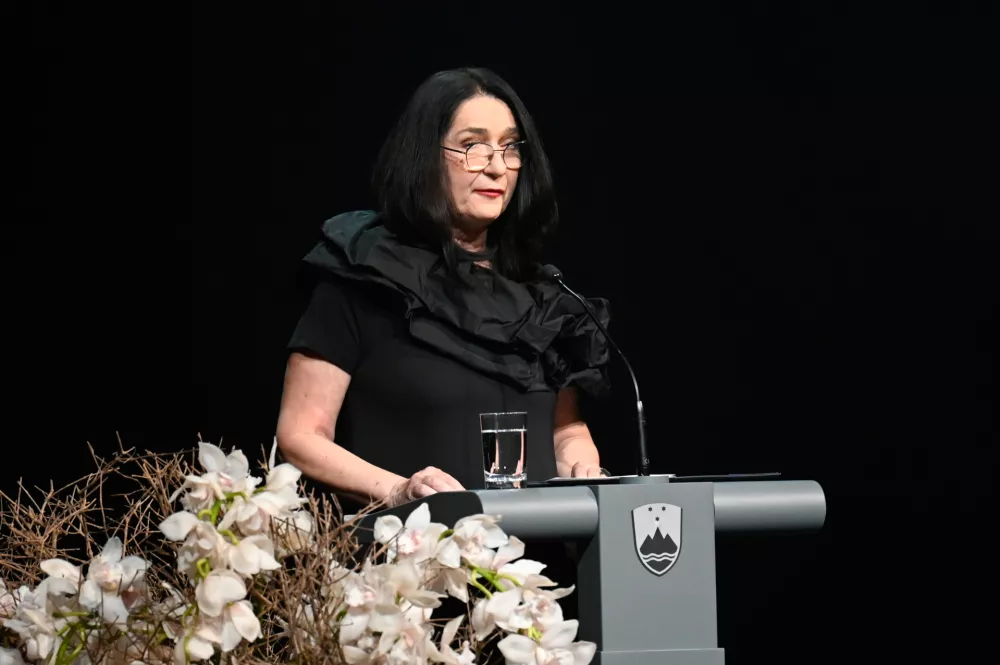 Slavnostni nagovor&nbsp;je&nbsp;imela Zdenka Badovinac. Foto:&nbsp;Nik Erik Neubauer
