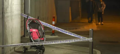 10.11.2024 - Popoldne so na območju Šiške v Ljubljani odkrili ostanke dojenčka - detomor - Ulica Draga - Naselje pri koseškem bajerjunasilje nad otroki spolna zloraba otroksimboličnaFOTO: LUKA CJUHA