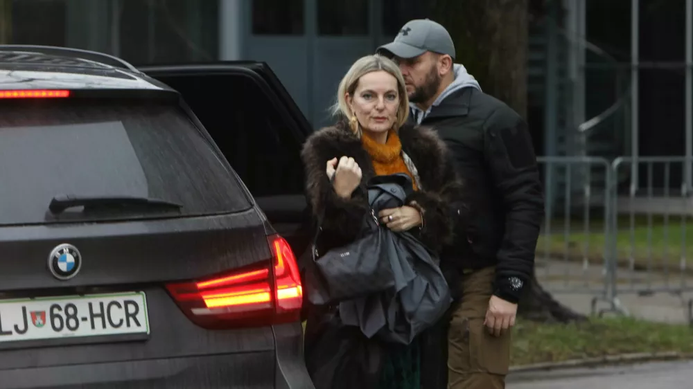 24.01.2025 -sodi&scaron;če,kava&scaron;ki klantožilka Mateja Gončin, varnostnikiFoto: Tomaž Skale