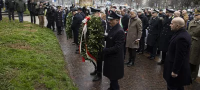 Commemorazione vittime delle Foibe in Piazza della RepubblicaMilano - Italia - CronacaLunedì, 10 Febbraio, 2025 ()Commemoration of the victims of the Foibe in Piazza della RepubblicaMilan, Italy - NewsMonday, 10 February, 2025 (),Image: 961781111, License: Rights-managed, Restrictions:, Model Release: no