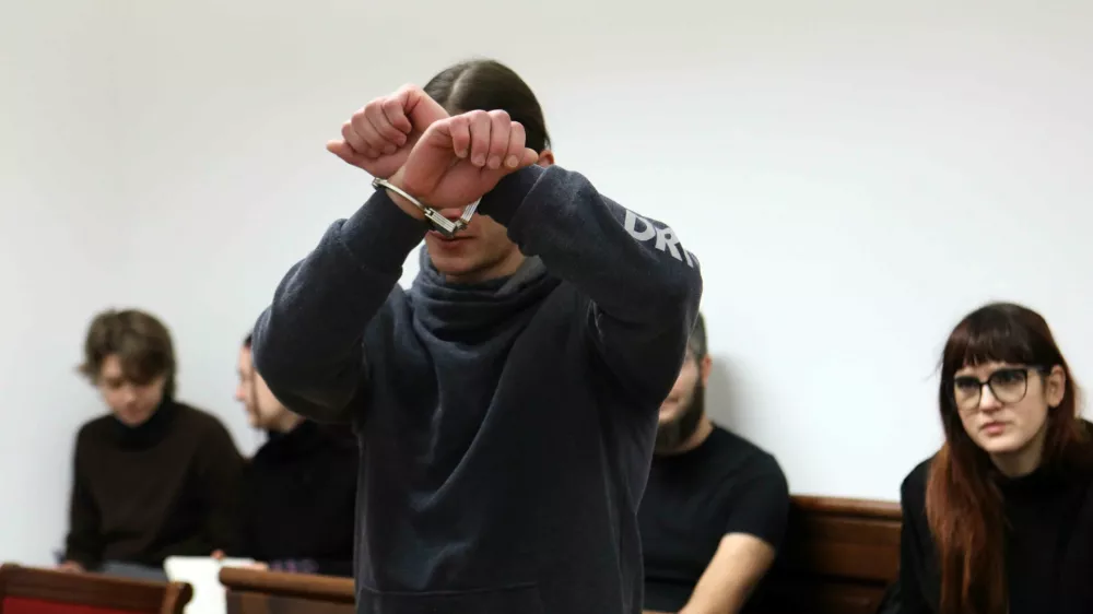 11.12.2024 - sodi&scaron;če, obtoženi Luka BohnecFoto: Tomaž Skale