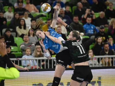 Ana Gros11.01.2025 Krim Mercator - Ferencvaro&scaron;, deveti krog evropske lige prvakinj v rokometu. FOTO: Nik Erik Neubauer