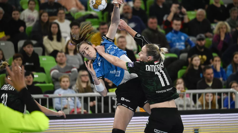 Ana Gros11.01.2025 Krim Mercator - Ferencvaro&scaron;, deveti krog evropske lige prvakinj v rokometu. FOTO: Nik Erik Neubauer