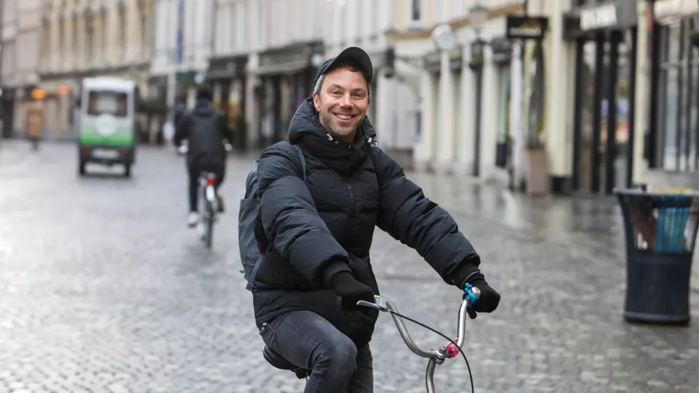 - 28.01.2025. - Rok Kravanja, dramski igralec.//FOTO: Bojan Velikonja