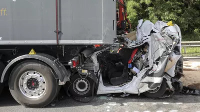 Ilustrativna slika prometne&nbsp;nesreče / Foto: Jaka Gasar/dokumentacija