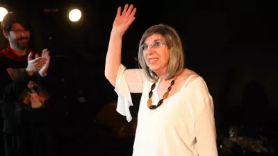 03.12.2924 - podelitev plakete ob Pre&scaron;ernovi nagradi, Svetlana Makarovič, Mini TeaterFoto: Tomaž Skale