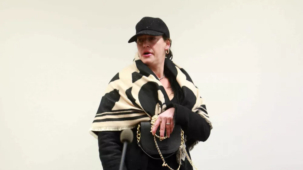 14.02.2025 - sodi&scaron;če, obtožena &Scaron;pela KovačFoto: Tomaž Skale