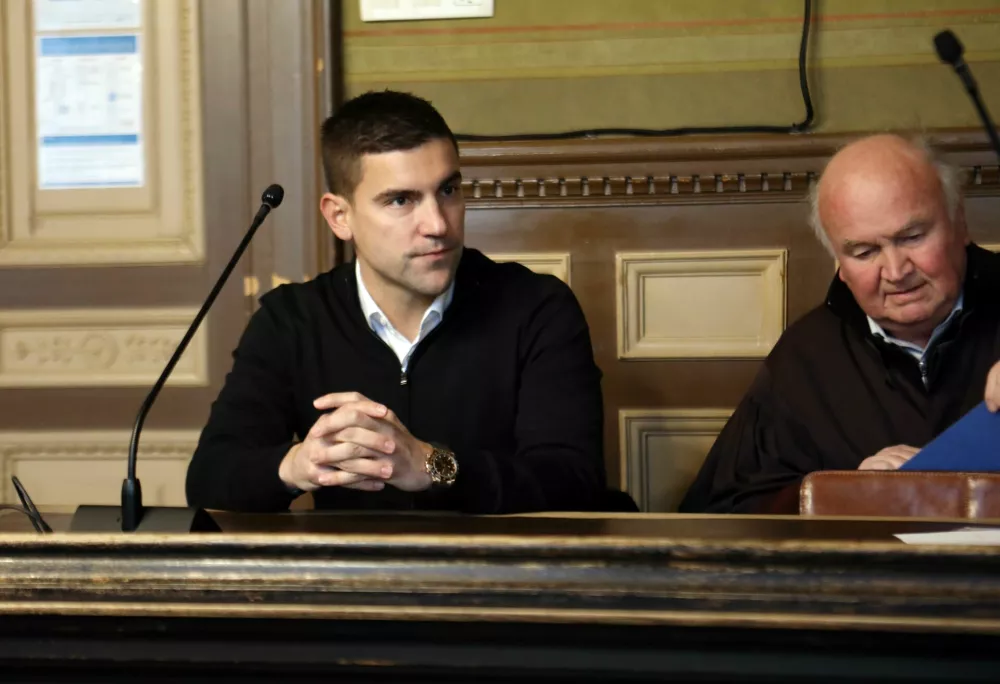 16.12.2024 - sodi&scaron;če, obtoženi Semir Hajdarpa&scaron;ičFoto: Tomaž Skale