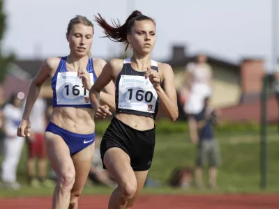 Klara Lukan - tek na 5000 m- 13.06.2020 - Slovenska Bistrica: - 1. atletski miting slovenske lige 2020 - atletika //FOTO: Matjaž Ru&scaron;t