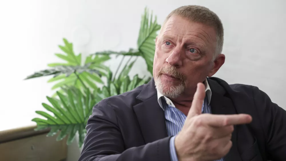 - 20.09.2024 - biv&scaron;i nem&scaron;ki teni&scaron;ki as, Boris Becker //FOTO: Jaka Gasar