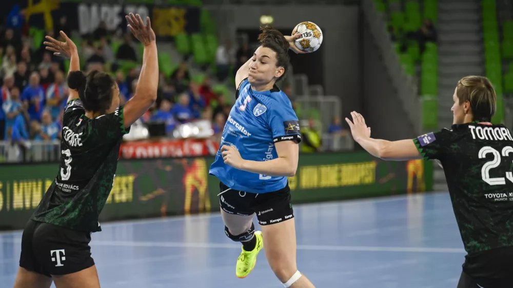 Tja&scaron;a Stanko11.01.2025 Krim Mercator - Ferencvaro&scaron;, deveti krog evropske lige prvakinj v rokometu. FOTO: Nik Erik Neubauer