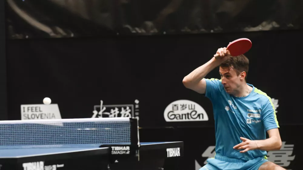 Deni Kožul  - 03.11.2022 &ndash; namizni tenis &ndash; mednarodni turnir WTT Contender v Novi Gorici - odprto prvenstvo Slovenije - //FOTO: Nik Erik Neubauer