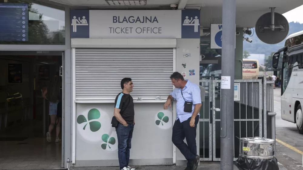 - 12.07.2024 - Avtobusna postaja, Ljubljana  //FOTO: Jaka Gasar