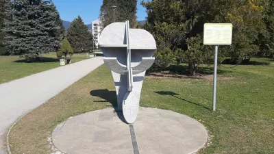 Sončna ura Trbovlje / Foto: Roman Turn&scaron;ek