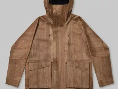 Ferrari Press AgencyWooden jacket 1Ref 1653411/02/2025See Ferrari textPictures must credit: VollebakA fashion label has unveiled a jacket &mdash; made of wood.And the company said it did it because turning a tree into clothing was "an absurdly difficult technical challenge."The zip-up hooded jacket comes with pocket flaps.It has not released details of how the garment was manufactured.But a close up of the fabric shows tiny crosshatched mini blocks of wood.There is no clue given s to how they hold together.London-based company Vollebak intends to eventually offer wooden jackets for sale with a &pound;2,495 GBP / &euro;2.990 euros price tag.And it has opened a waiting list for those interested in acquiring one.A spokesperson said: " It's all about the technical feat vs the performance advantage of the material."It forces us to tackle, then solve, technical challenges that would otherwise remain completely theoretical."OPS: The Vollebak wooden jacket.Picture supplied by Ferrari,Image: 962199723, License: Rights-managed, Restrictions:, Model Release: no