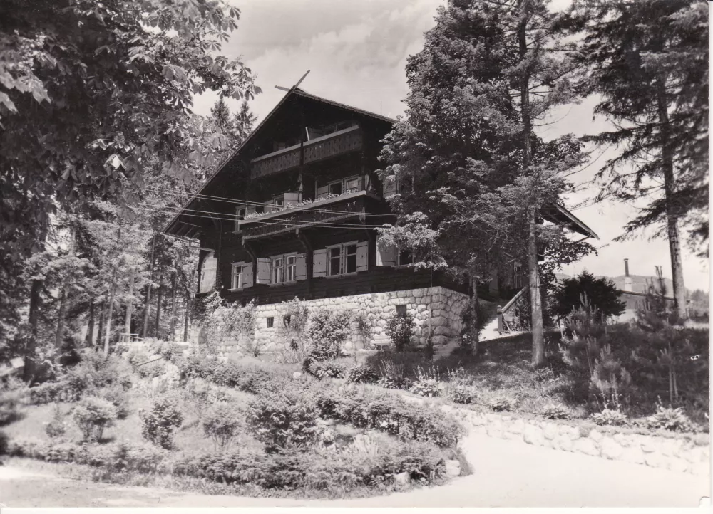 Muhrova vila v Ribčevem Lazu / Foto: Arhiv Zvonka &Scaron;enica