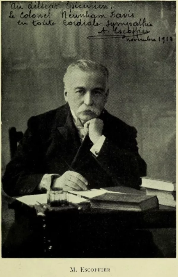 Auguste Escoffier, leta 1914. / Foto: Wikipedia