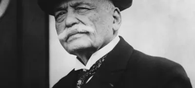 Auguste Escoffier (1846–1935) okoli leta 1925 / Foto: Getty Images