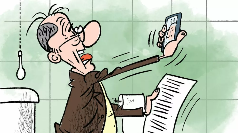 ilustracija Jože Trobec / Foto: Ilustracija Jože Trobec