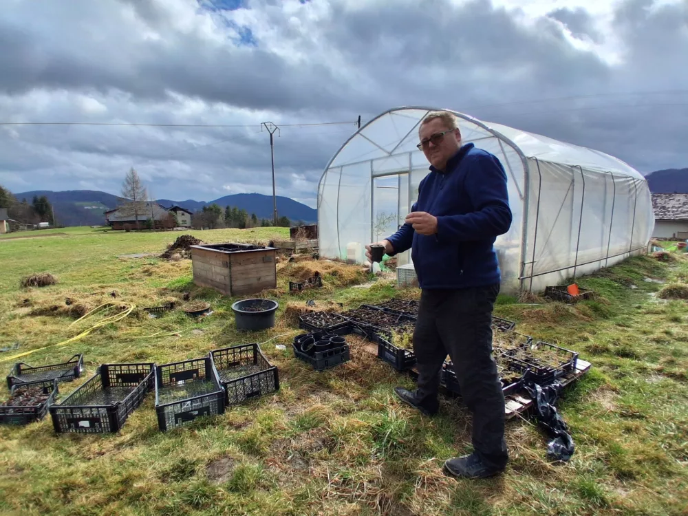 mazej Jernej, kmetija Mazej / Foto: Katja Petrovec 