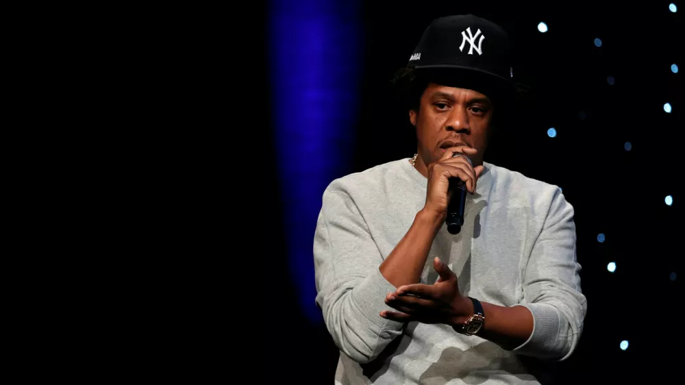Shawn "Jay-Z" Carter, a founding partner of Reform Alliance, a newly formed organization to reform the U.S. criminal justice system, speaks during the Reform Alliance launch event in New York City, New York., U.S., January 23, 2019. REUTERS/Mike Segar