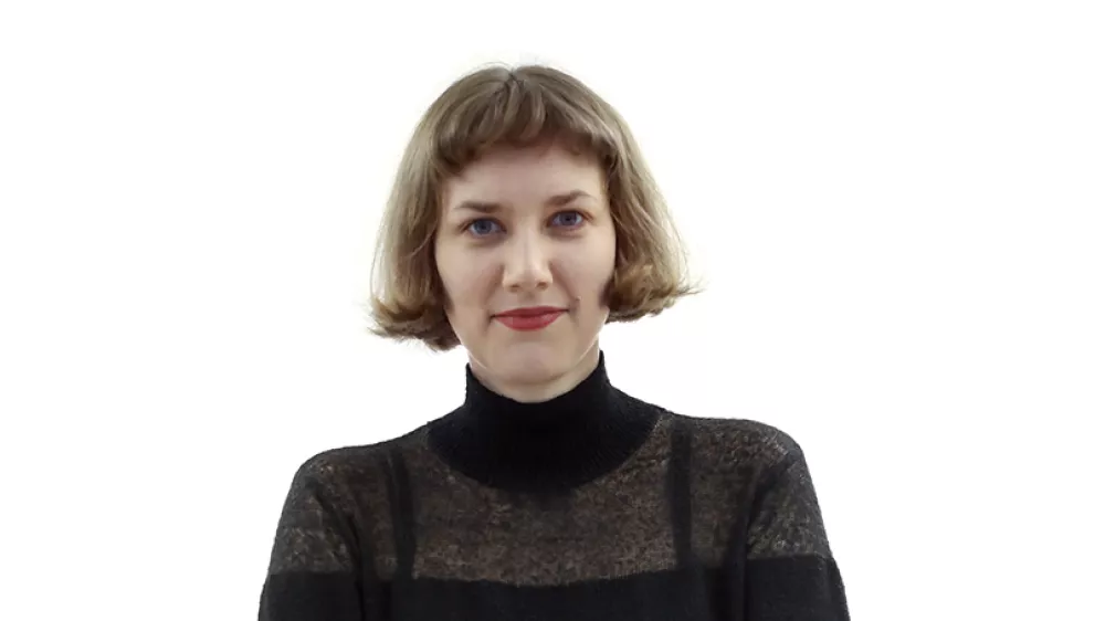 Veronika Zakonj&scaron;ekZA ONLINE - Redakcija Dnevnik 2024 - portreti za komentarje in kolumne - kolumnisti - komentatorji &ndash; novinarji - portret //FOTO: Luka Cjuha