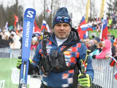 Vedran Pavlek01.03.2025 - Audi FIS svetovni pokal v alpskem smučanju Kranjska GoraFoto: Luka Cjuha