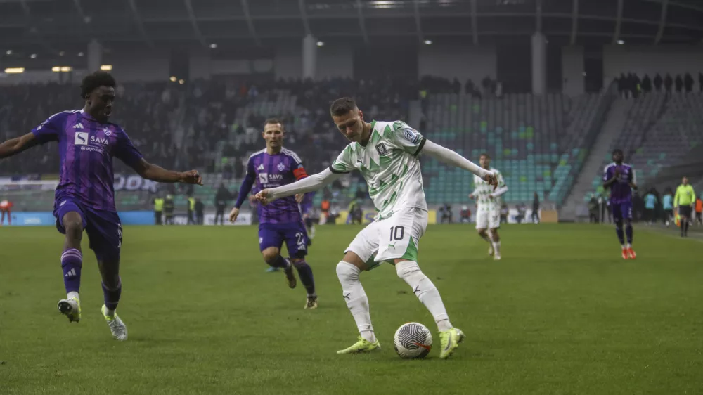 Raul Florucz10.11.2024 - nogomet tekma Olimpija - Maribor - stadion Stožice   FOTO: LUKA CJUHA