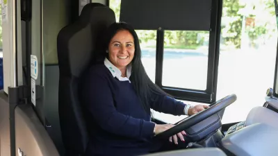 - 11.10.2023 - Klara Zadnikar, voznica mestnega avtobusa LPP - Ljubljanski potni&scaron;ki promet  //FOTO: Bojan Velikonja