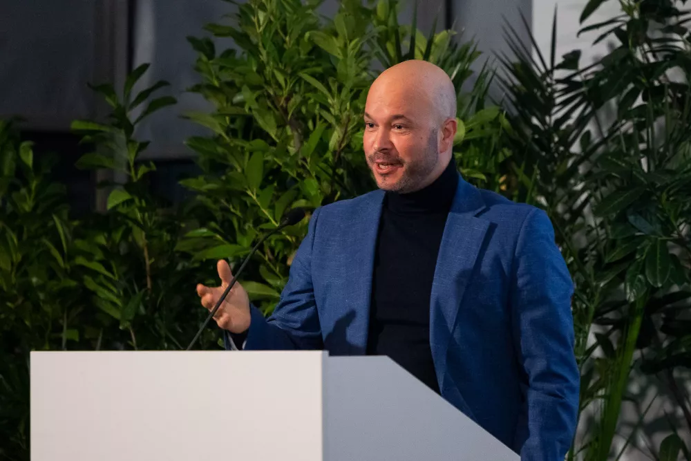 Državni sekretar na Ministrstvu za gospodarstvo, turizem in &scaron;port, Matevž Frangež, 