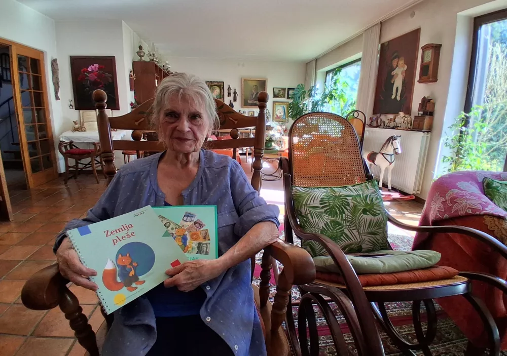 Jelka Reichman, avtorica Hermana Lisjaka.&nbsp;/ Foto: Katja Petrovec&nbsp;