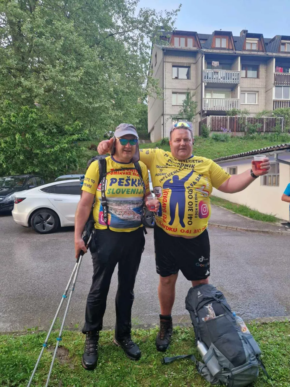 Prvega aprila se bosta odpravila na enajstdnevni dobrodelni pohod, v okviru katerega bosta zbirala denar za otroke z redkimi boleznimi. Foto osebni arhiv