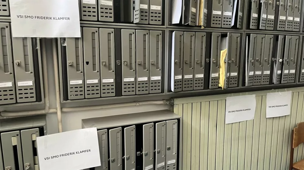 Frederik Klampfer, protest