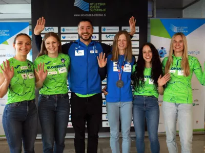 13.03.2025 - novinarska konferenca atletske zveze SlovenijeFoto: Tomaž Skale