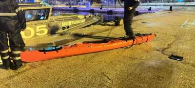 Reševalna akcija. Foto: Ministrstvo za obrambo Črne gore