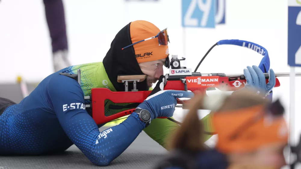 - Jakov Fak,- 07.02.2025. - Trening slovenske Biatlon reprezentance.//FOTO: Bojan Velikonja