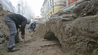 - Arheolo&scaron;ka izkopavanja - Kongresni trg - gradnja garaže pod plo&scaron;čadjo Kongresnega trga - //FOTO: Luka Cjuha