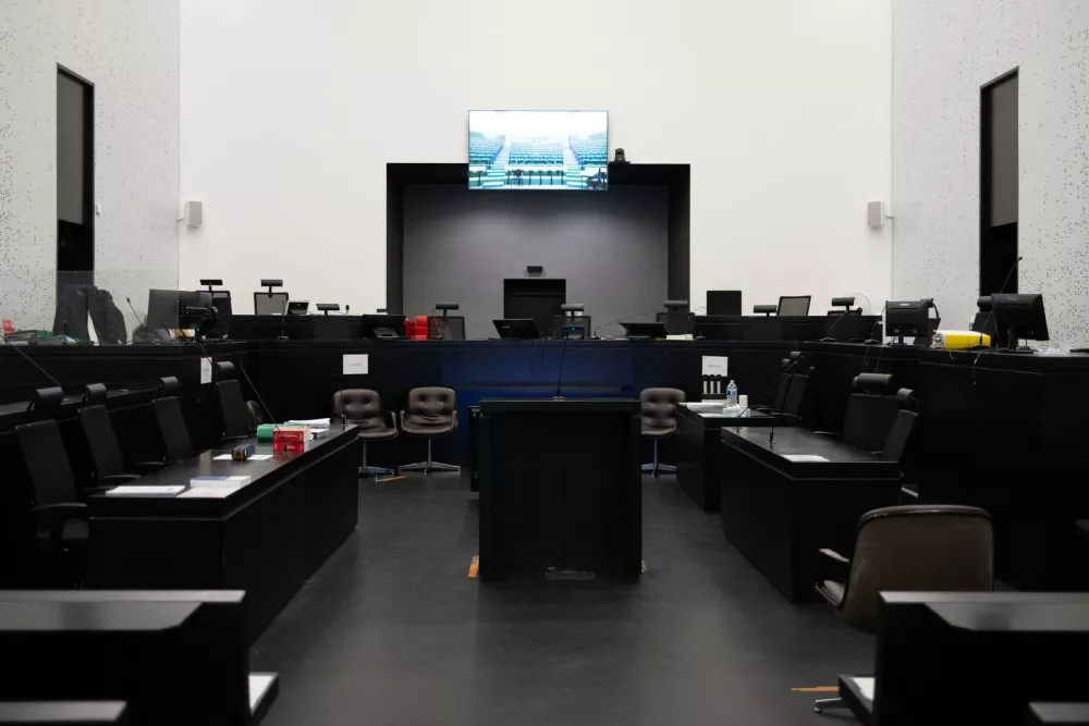 Sodna dvorana kazenskega sodi&scaron;ča v Vannesu / Foto: Profimedia